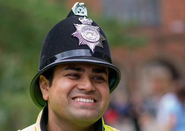 PC Mohammed Khan has encouraged others to apply to Northumbria Police.