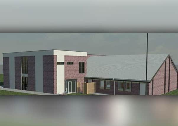 An artist's impression of the new-look Druridge Bay Community Centre.