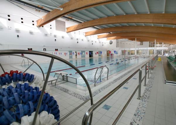 The swimming pool at Willowburn Sports and Leisure Centre, in Alnwick.