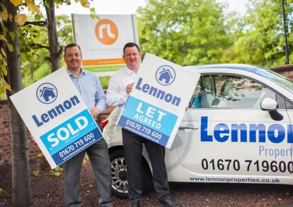Martin Wardle, (left), tax director at Robson Laidler, and Martin Trinder, managing director of Lennon Properties.