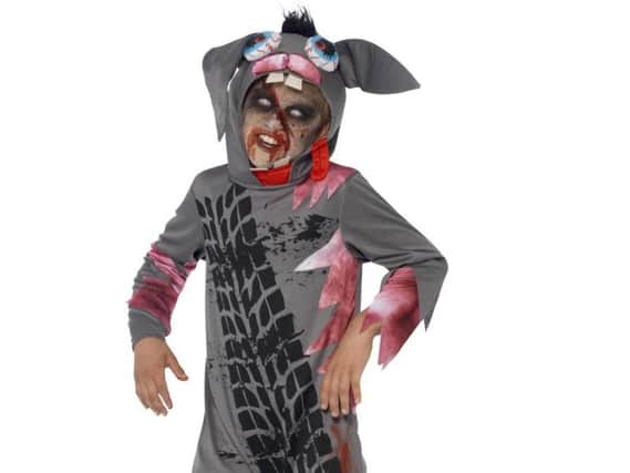 'Pet roadkill' is among the costumes on sale this Halloween.