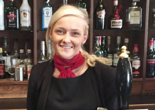 Louise Swordy, food and beverage manager at The White Swan, Alnwick.