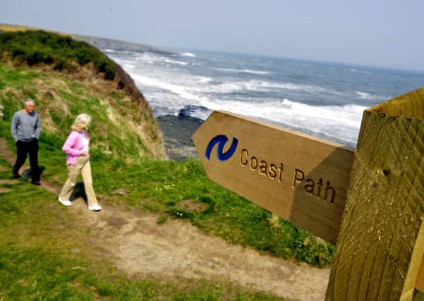 The Northumberland Coast Path at Howick. Picture by Gavin Duthie.
