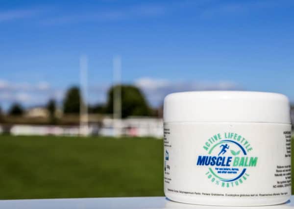 The muscle balm launched by Skin Salve.