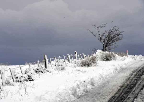 Snow at 
Alnwick Moor. 
Picture by Jane Coltman