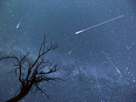 Meteor shower. Picture by Shutterstock