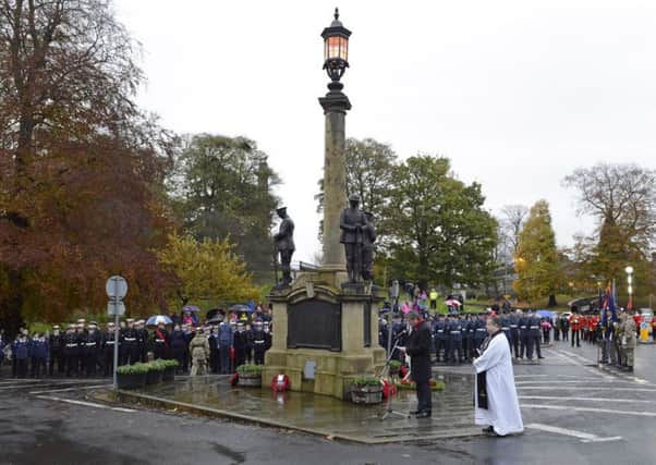 Alnwick Remembrance Parade 2016. Picture by Jane Coltman
