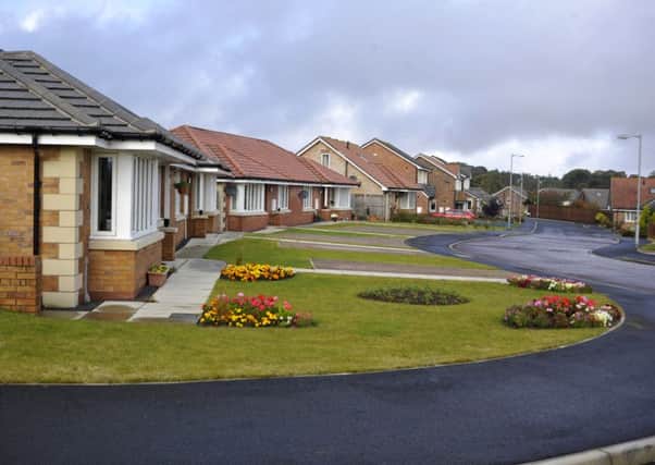 Rogerson Road, one of the newer housing developments in Belford