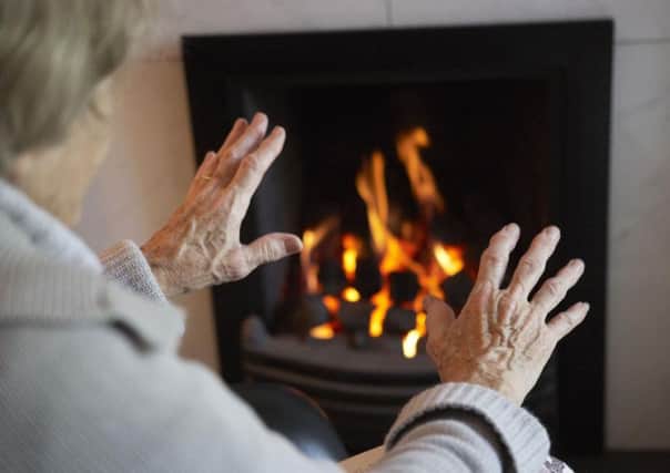 It's important that older people stay warm during the winter.
