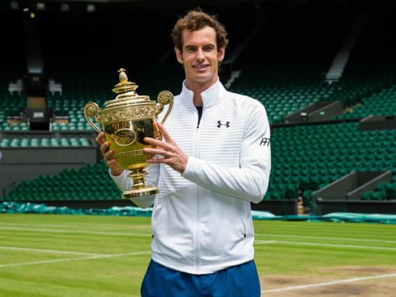 Andy Murray is on the shortlist for Sports Personality of the Year. Picture: Press Association.