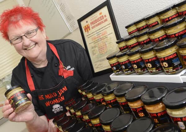 Sandy Higson has made a new range of 11 Geordie Mustards.
Picture by Jane Coltman