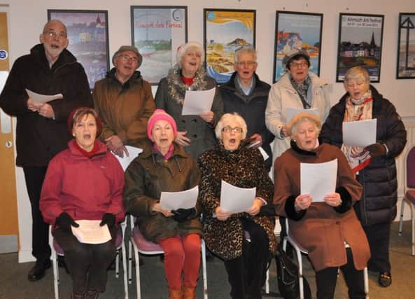 Alnmouth Christmas Lights 2016
 Choir Practice
 Picture byTerry Collinson