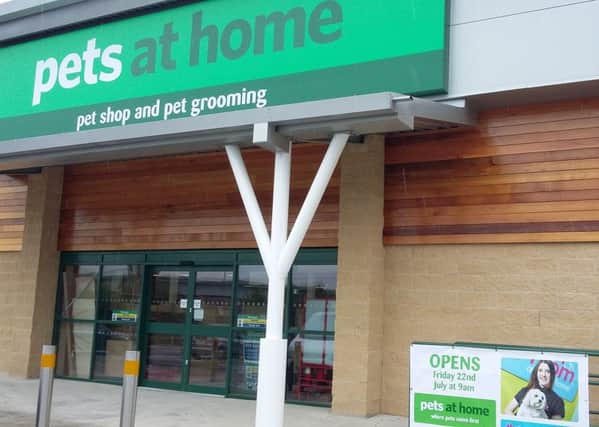 Alnwick's new Pets at Home store.