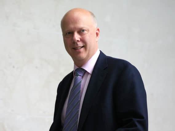 Transport Secretary Chris Grayling has been criticised for his comments.