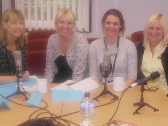 Some of the participants in the childcare pilot podcast.