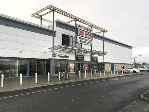 DW Sports store and fitness centre, and Powerleague Soccerdome in Royal Quays, North Shields, which are set to close at the end of December.