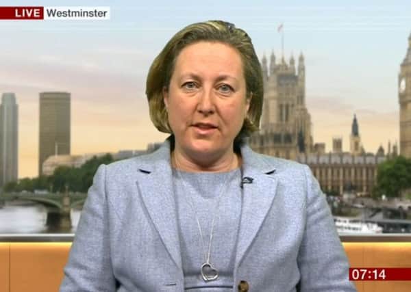 Berwick MP Anne-Marie Trevelyan on BBC Breakfast this morning.