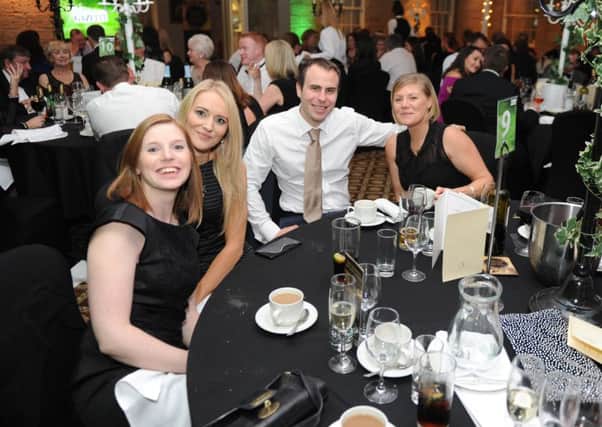 Linden Hall representatives at the 2015 Northumberland Business Awards