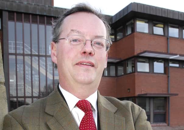 Northumberland County Council's Conservative group leader, Peter Jackson, at County Hall.