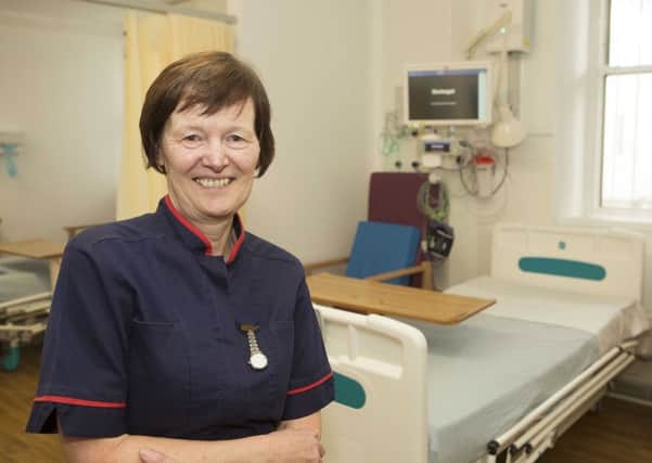 Matron Heather Lawson in the new centre of excellence for orthopaedics at Wansbeck General Hospital.