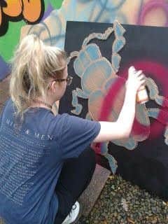 Young people taking part in Gallery Youth activities.