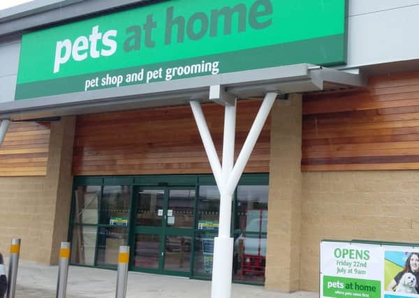 Pets at Home in Alnwick.