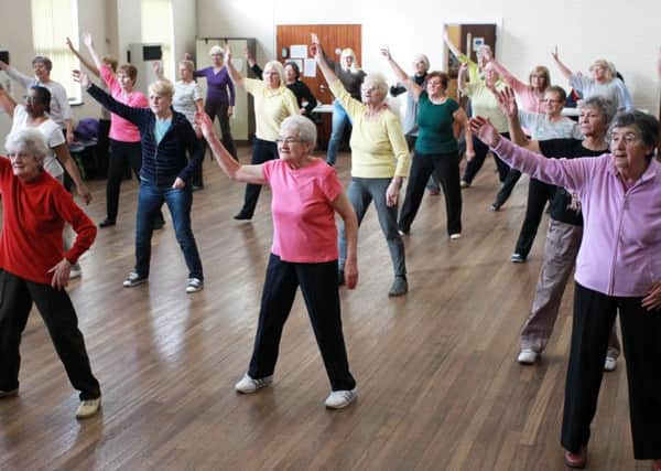 There are a number of benefits for older people taking part in exercise.