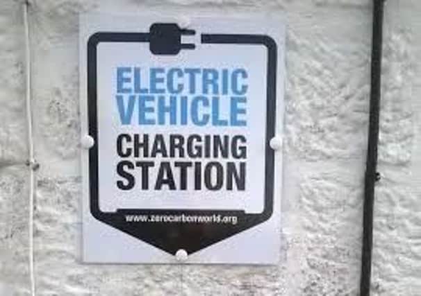 Etal's new electric charging point