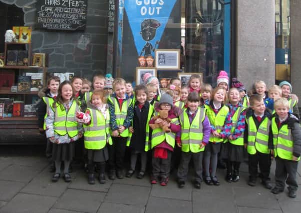The Reception class at Wooler First School in Newcastle.