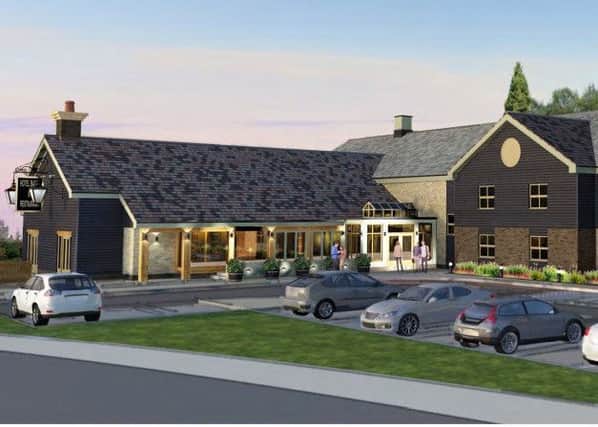 The proposed Amble hotel plan.