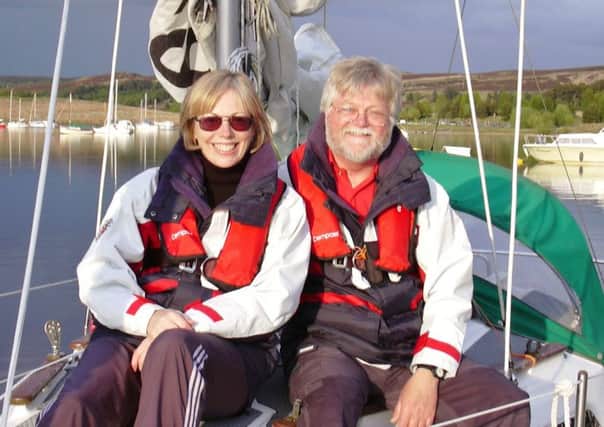 Wooler U3A members Alison and Tony Davies enjoyed a relaxing bike ride to Kielder Water and surprised themselves by buying their first yacht, Corylus!