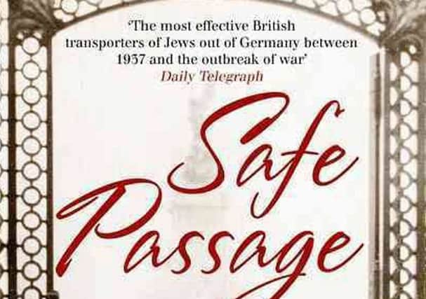 The front cover of Ida Cook's book, Safe Passage.
