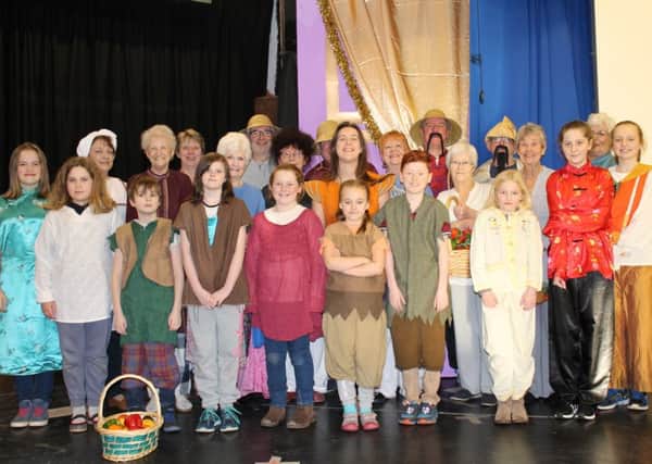 Wooler pantomime group perform Aladdin