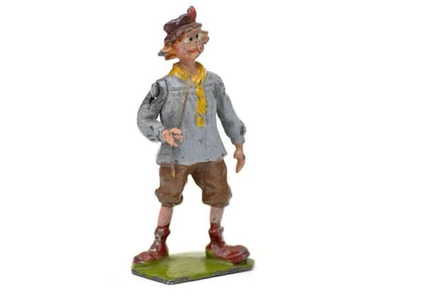 One of the rarest of Britains Figures, The Village Idiot, to go under the hammer.