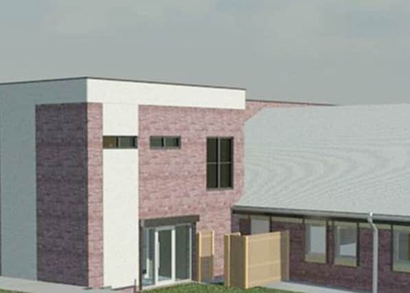 An artist's impression of the latest plans for Drurdige Bay Community Centre.