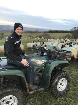 Supt Andy Huddleston is warning farmers to keep an eye on their quad bikes.