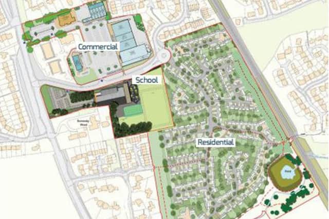 The masterplan for the County Hall site.