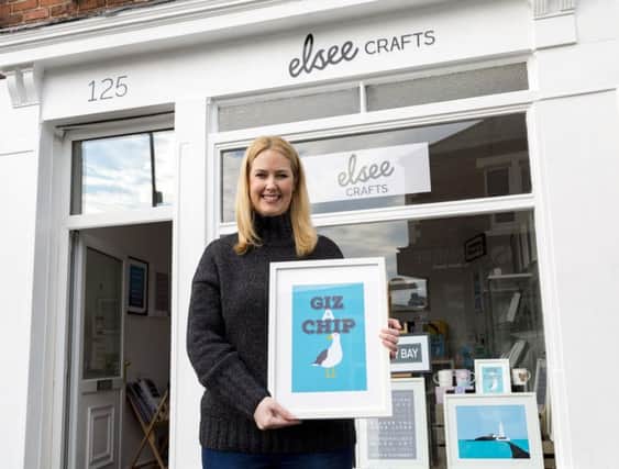 Louise Clark, of Elsee Crafts in Whitley Bay.