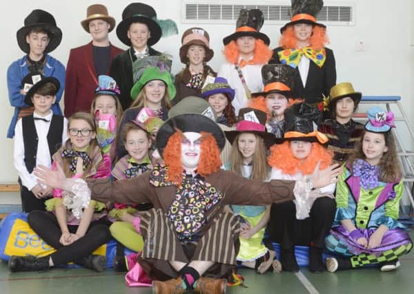 They were all as mad as hatters at the Duke's Middle School on World Book Day. Picture by Jane Coltman