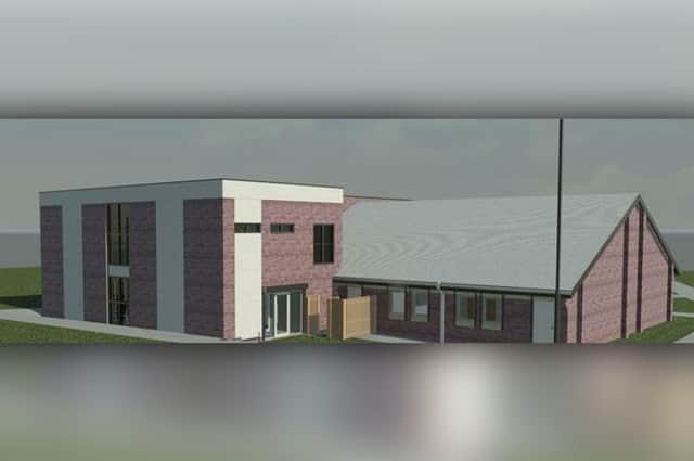 An artist's impression of the new-look Druridge Bay Community Centre.
