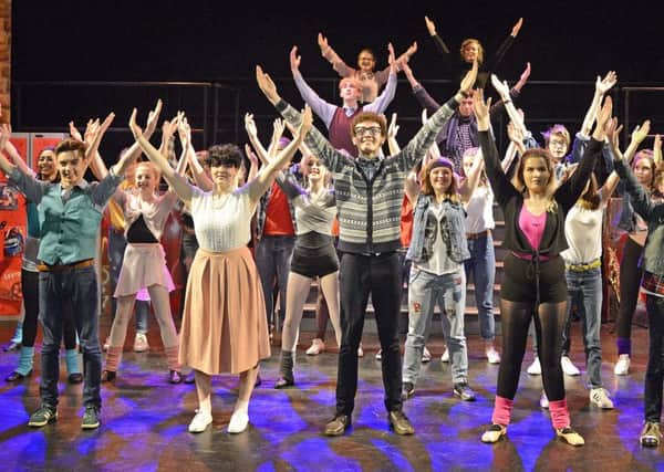 Duchess's Community High School in Fame the Musical at Alnwick Playhouse.
 Picture by Jane Coltman