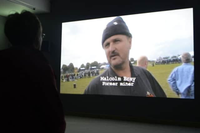 The Battle of Orgreave (An Injury to One is an Injury to All) by Turner Prize winner, Jeremy Deller, at Woodhorn Museum.
 Picture by Jane Coltman