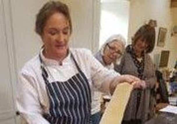 Another Mary Wilkins Cookery Lunch is taking place at Cragend Farm.