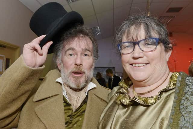 Phil and Deidrie Scally at the Regency ball. 
Picture by Jane Coltman