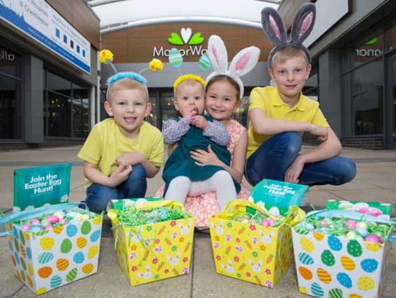 Fun for all the family at Manor Walks shopping centre this Easter.