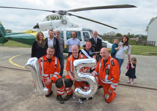 The Great North Air Ambulance Service is celebrating a birthday milestone.
