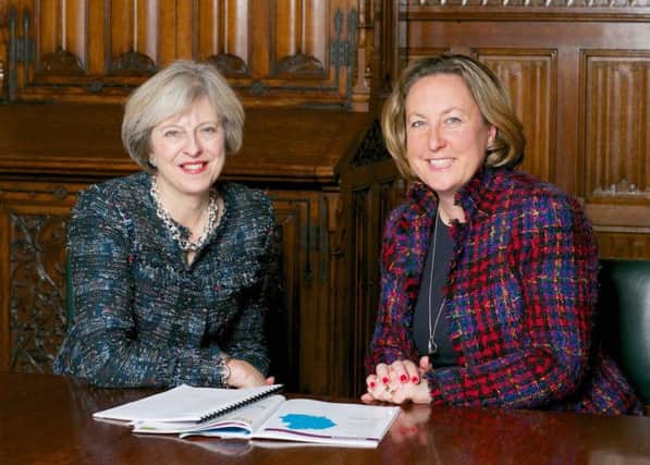 Anne-Marie Trevelyan and the Prime Minister.