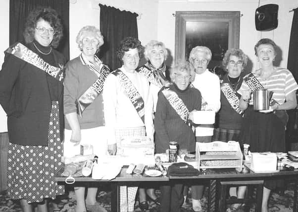 Remember when from 25 years ago, Seahouses coffee morning in aid of Arthritis Research