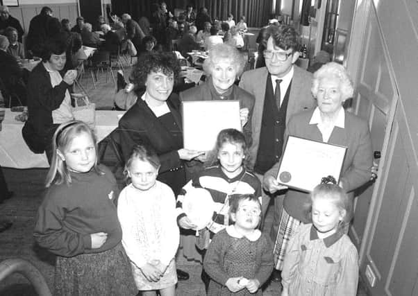 Remember when from 25 years ago, Coffee morning for the NSPCC at Warkworth
