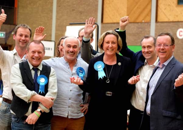 Anne-Marie Trevelyan wins her seat at the Northumberland General Election count 2017